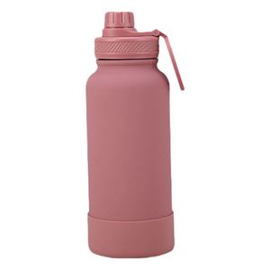Bouteille d'eau de camping en acier inoxydable personnalisée en gros Bouteille d'eau de voyage avec couvercle magnétique pour support de téléphone - Product Image 2