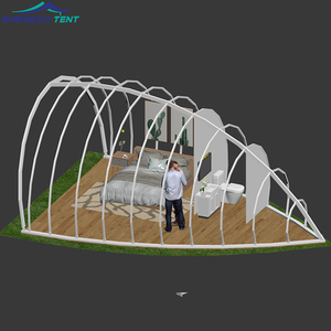 Outdoor Luxury Summer PVC Cocoon <strong>Glamping</strong> <strong>Tent</strong> Hotel Camping Safari Resort Room Accommodation Economy <strong>Tents</strong> for Vacation - Product Image 5
