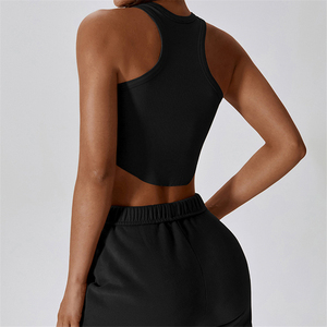 2023 nuevo Athletic Run ligero señoras correr tanque chaleco fábrica Slim Fitness Activewear entrenamiento Top Yoga deportes <span class=keywords><strong>de</strong></span> talla grande - Product Image 2