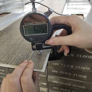 Gỗ không thấm nước hạt 4mm 5mm 6mm 7mm 8mm PVC bấm vào khóa SPC sàn LVP Sàn Vinyl tấm ván sang trọng Vinyl sàn với ixpe - Product Image 3