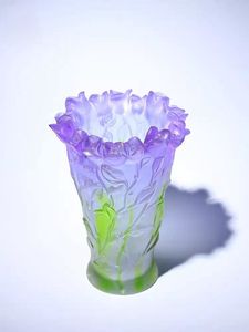 G185 Esmalte de colores <span class=keywords><strong>Ledoux</strong></span> jarrón moderno sala de estar entrada decoración del hogar regalo de inauguración para amigos - Product Image 4