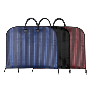 Grand fourre-tout en cuir Oxford avec impression personnalisée LOGO en stock, housse de sac à <span class=keywords><strong>vêtements</strong></span> anti-poussière en bleu Oxford avec fermeture éclair pour costume - Product Image 6