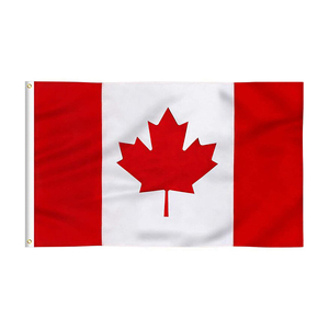 Cổ phiếu đỏ trắng Canada quốc gia <span class=keywords><strong>Toronto</strong></span> lá phong lá cờ 3 * 5ft - Product Image 5