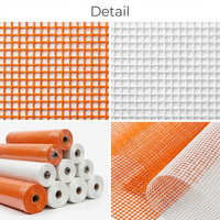 Tissu en maille de fibre de verre à haute résistance, résistant aux alcalis, filet de renforcement pour l'isolation des murs et le plâtrage