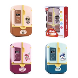 <span class=keywords><strong>Giocattolo</strong></span> Multifunzionale per Bambini 2-4 Anni: Frigorifero in Plastica con Luci e Musica per Giochi di Ruolo in Cucina - Product Image 2