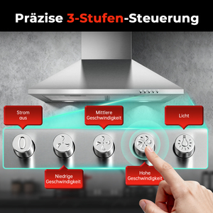 <span class=keywords><strong>Campana</strong></span> <span class=keywords><strong>extractora</strong></span> <span class=keywords><strong>de</strong></span> <span class=keywords><strong>60</strong></span> <span class=keywords><strong>cm</strong></span> con filtro <span class=keywords><strong>de</strong></span> carbón activado y flujo <span class=keywords><strong>de</strong></span> aire <span class=keywords><strong>de</strong></span> 400 m³/h - Product Image 3