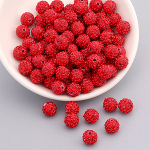 2025 Bán Buôn 4Mm 6Mm 8Mm 10Mm Nhiều Màu Rhinestone Đất Sét Hạt Rhinestone Hạt Cho Bút Đất Sét Hạt Số Lượng Lớn - Product Image 6