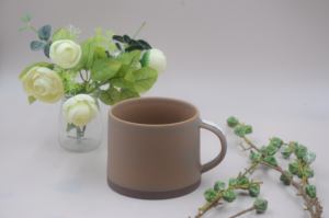 Tasse de pulvérisation en céramique, pour vase en argile rouge, sans main, bougie de hauteur de 4 pouces, 8OZ, <span class=keywords><strong>prix</strong></span> bas quantité minimale de commande - Product Image 2