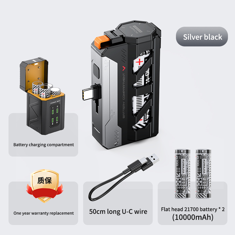 10,000mah with Battery Charger Box