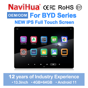 Moniteur de divertissement pour siège arrière NaviHua 13,3 pouces, écran d'appui-tête pour BYD Ti7 Denza B5 B8 D9 N9 Z9, amélioration de l'intérieur de la voiture - Product Image 1
