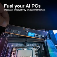 Mémoire RAM DDR5 CUDIMM et CSODIMM d'origine 16 Go 32 Go 64 Go 6400 MHz Performances stables RAM pour ordinateur de bureau
