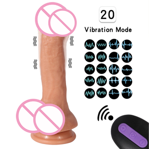 Gode Vibrateur Jouet pour Femme Sextoy Stimulation Clitoridienne Outil de Masturbation Sex Toys Lesbiens avec Boîte Télécommande - Product Image 4
