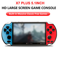 Écran d'affichage LCD Offre Spéciale de 5.1 pouces Console de jeu portable classique à double bascule de 8 Go