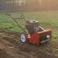 KATHER Mini désherbeur rotoculteur Désherbeur électrique Désherbeur multifonctionnel Machine à rouler Tondeuse à gazon Ferme Verger