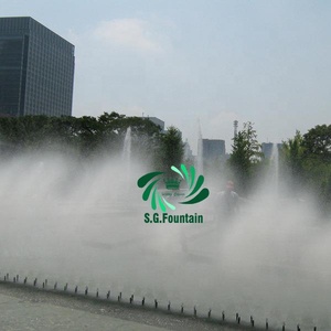 Al aire libre de enfriamiento de niebla de agua artificial fría niebla de nebulización de fuente de agua para <span class=keywords><strong>el</strong></span> paisaje - Product Image 5