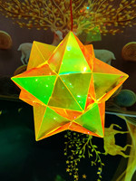Lampe à Led IQ 3D perplexe couleur d'impression de logo personnalisé Cadeau de Noël Lampe puzzle lumineuse pour enfants Cadeau