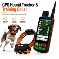 Traceur GPS pour chien de chasse avancé Eseek, solution de remplacement Garmin avec signal VHF longue portée et collier étanche