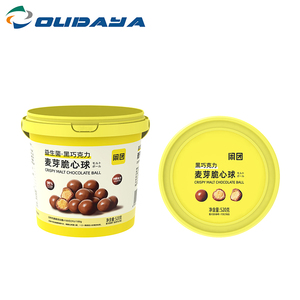 Cgao — noix <span class=keywords><strong>de</strong></span> coco, beurre <span class=keywords><strong>de</strong></span> cacahuètes, récipient d'emballage personnalisé, cuve IML <span class=keywords><strong>de</strong></span> 500g, 1l - Product Image 5