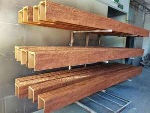 Poutres en faux bois en polyuréthane imperméable légères et bon marché, grande <span class=keywords><strong>dalle</strong></span>, <span class=keywords><strong>plafond</strong></span> moderne pour la maison - Product Image 2