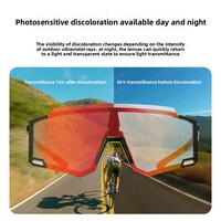 Lunettes de sport Dilupu Protection contre le soleil Lunettes de soleil de pêche de haute qualité pour hommes Lunettes de cyclisme photochromiques PC polarisées
