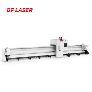 1 Year Warranty Three-Chuck Laser Tube Cutting Machine 3000W 6000W 12000W Rectangular Square Round And Shaped Tube Cut