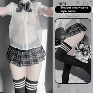 Ventes chaudes Lingerie sexy Ensemble féminin Uniformes doux Erotique JK Cosply Perspective Uniformes de marin Jeux de rôle Costumes Étudiant - Product Image 2