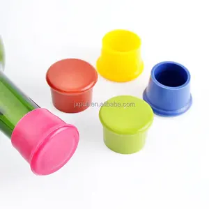 Puli niêm phong giảm dần đa màu sắc lỗ Silicone Cone Stopper cao su Phích cắm cao su End mũ cho ống nghiệm chai rượu vang