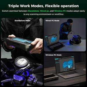 Escáner 3D Creality Sermoon P1, Portátil, Tres Modos, Láser Azul, Infrarrojo, Pantalla Táctil de 6 Pulgadas, Compatible con PC Independiente - Product Image 6