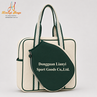 Sac de pickleball en néoprène avec logo personnalisé, sac de transport avec poche pour raquette et doublure en polyester, fournisseur d'usine sur mesure