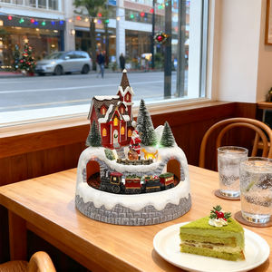 Nouvel Arbre de Noël LED 2025 avec Figurines Bonhomme de Neige – Décoration Moderne pour Intérieur, Cadeau et Ornement de Fêtes - Product Image 1