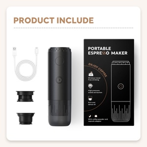 Machine à café expresso portable sans fil Kingze, mini machine à café à capsules pour voiture, compagnon idéal pour les voyages en plein air - Product Image 4