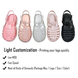 Sandalias de Gelatina para Niños, Zapatos de Verano de Plástico para Bebés, Sandalias Gladiador para Niños, Zapatos Personalizados de Entrega Rápida - Product Image 3