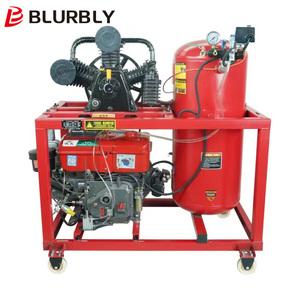 <span class=keywords><strong>Compresseur</strong></span> d'air diesel portable 1,5 kW 1,58 MPA, réservoir de 100 L, pompe à piston 42 CFM, moteur neuf, huile usagée pour usage routier et industriel - Product Image 4