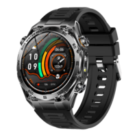 Reloj Inteligente AK105 con Pantalla Redonda de 1.63 Pulgadas, Llamadas por BT, Frecuencia Cardíaca, IP68, Fitcloudpro, Linterna, Deportes al Aire Libre, Batería de 1000 mAh