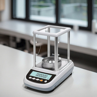 Balance analytique de laboratoire haute performance NADE FA1104AI 1100g 0,1mg avec écran LCD et étalonnage interne pour le pesage d'échantillons alimentaires