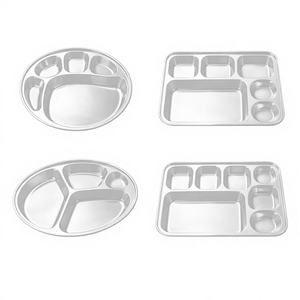 Plato de Acero Inoxidable con Separador |   Venta al por Mayor |   Logotipo Personalizado Impreso |   Fabricante de China - Product Image 4