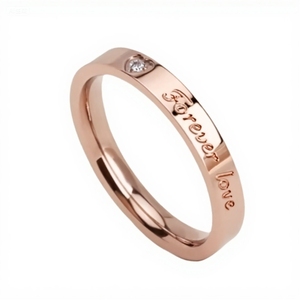 Bague en acier inoxydable rétro cool Foever Lovefashion pour hommes et femmes - Product Image 3