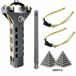 Nuevo Tirachinas Portátil para Exteriores, Modelo de Disparo Rápido Automático, Catapulta con Cargador de Bolas de Acero, Diseñado para Tiro Competitivo - Product Image 2