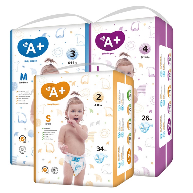 High Quality Disposable Adult Baby Diaper Wholesale Sunny Sleepy Baby Diaper With Low Price