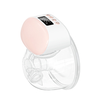 Tire-lait intelligent mains libres sans fil portable avec écran LED, aspirateur de lait, gobelet de collecte de lait de 240 ml, faible bruit, sans BPA, silicone OEM
