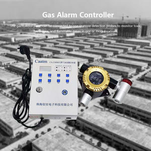 نظام أمان صناعي CAATM CA-2100M، وحدة تحكم إنذار الغاز ثلاثية القنوات، نظام إنذار الغاز القابل للاحتراق LPG، صندوق تحكم مع واجهة <span class=keywords><strong>RS485</strong></span> - Product Image 6