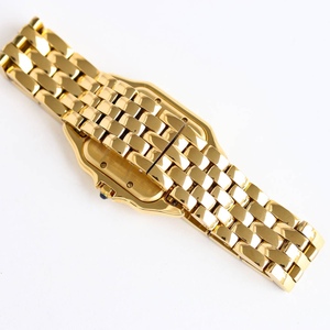 Đồng hồ cơ tự động cho nam sang trọng OME Cheetah Series thiết kế với mặt số phong Cách hip hop hiển thị tấm ngọc trắng mặt vàng - Product Image 5