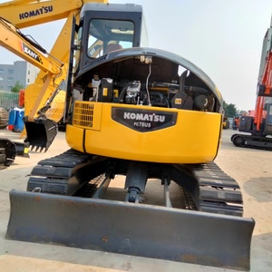 Miniexcavadora de orugas Komatsu PC78US de 7.8 toneladas, importada de Japón, con bomba de motor incluida, en buen estado, ¡gran oferta! - Product Image 6