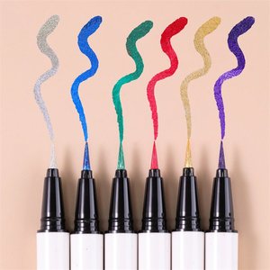 Crayon Eyeliner Liquide Mat TY08 de Haute Qualité, Marque Privée, Logo Personnalisé, Longue Tenue, Imperméable, <span class=keywords><strong>Pailleté</strong></span> - Product Image 2