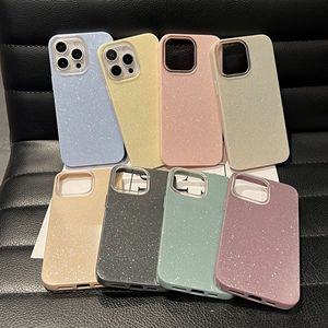 Funda Protectora para Teléfono Móvil 16 Pro Max, Estilo Ins, a Prueba de Golpes, con Agarre para Teléfono, Color Sólido Simple, de Alta Calidad - Product Image 1