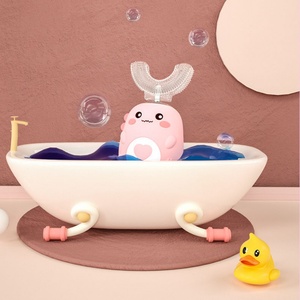 Cepillo de Dientes Eléctrico Sónico en Forma de U para Niños - Product Image 2