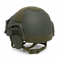Casque tactique intégral haute protection – Style FAST Bump (niveau balistique 3A) avec protection auditive – Équipement de protection individuelle