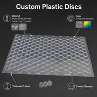 Cubiertas Redondas de Acrílico de Alta Transparencia para Iluminación y Lentes Perforadas de PC para Paneles de Control - Servicio de Fábrica