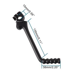 GOOFIT Levier de Démarrage à Pied et Levier de Vitesses pour <span class=keywords><strong>Moto</strong></span> 13/15mm pour 50cc 70cc 90cc 110cc 125cc YX GPX KAYO SDG SSR Pit Dirt Bike - Product Image 2