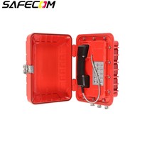 Téléphone antidéflagrant pour environnements dangereux IP66, fabricant chinois, certifié ATEX, IP SIP, industriel, mural, Atex